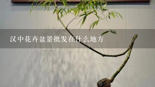汉中花卉盆景批发在什么地方