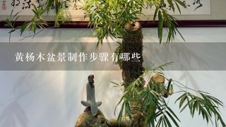 黄杨木盆景制作步骤有哪些